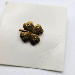 Gold Tone 4 H Pin